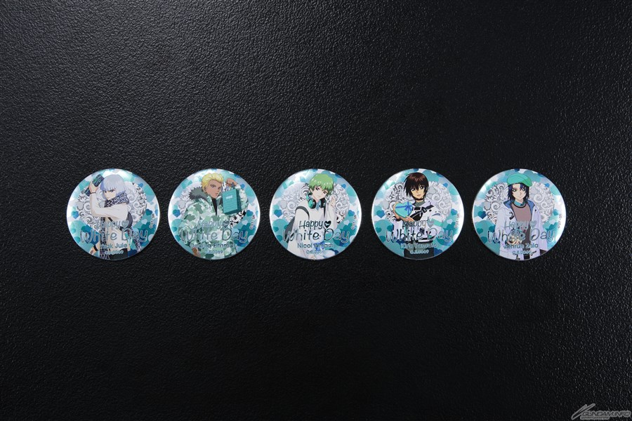 ガンダムカフェオンラインにて「『SEED』ホワイトデーデザインの