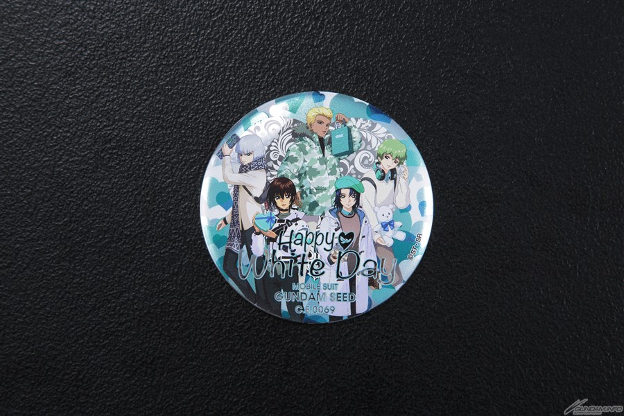 ガンダムカフェオンラインにて「『SEED』ホワイトデーデザインの
