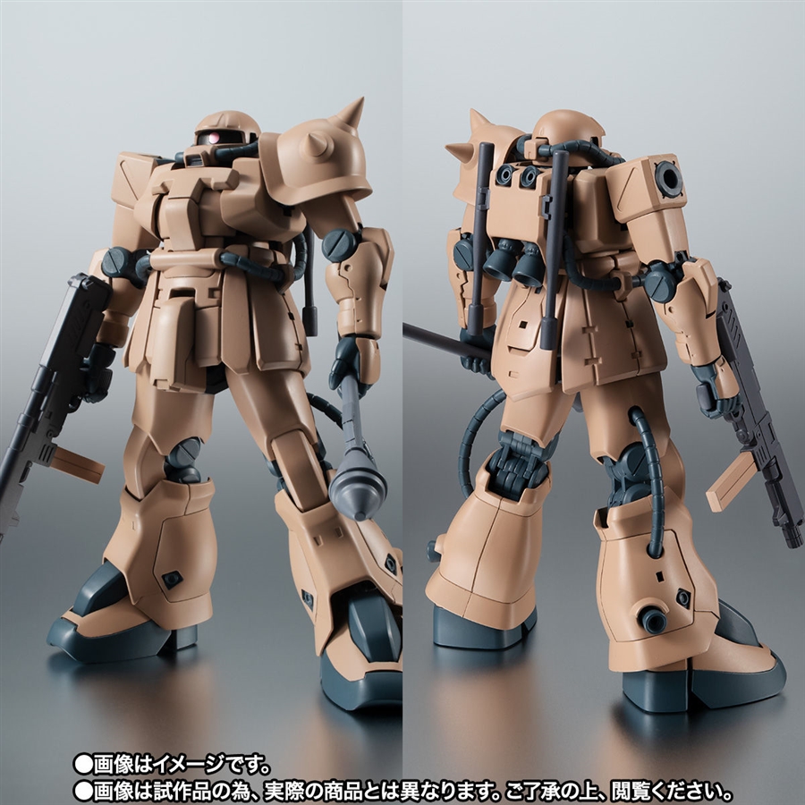 ROBOT魂 ザクII F2型 キンバライド基地仕様 ver. A.N.I.M.E.」本日より