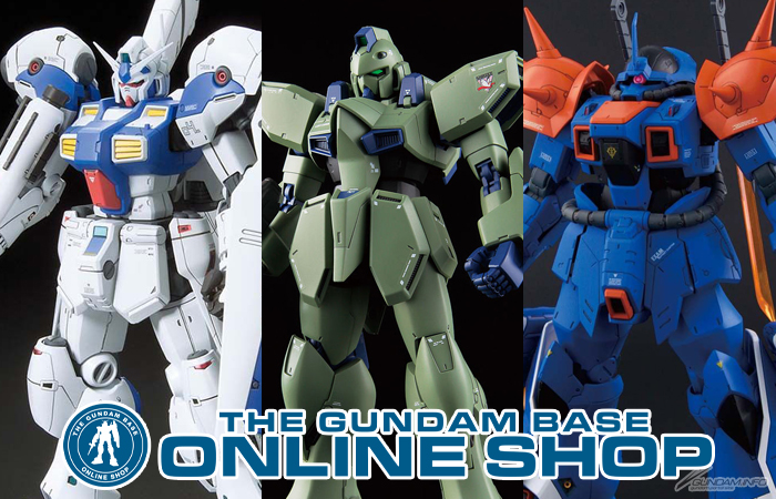 ガンダムベースオンラインにて「RE/100 ガンダム試作4号機 ガーベラ