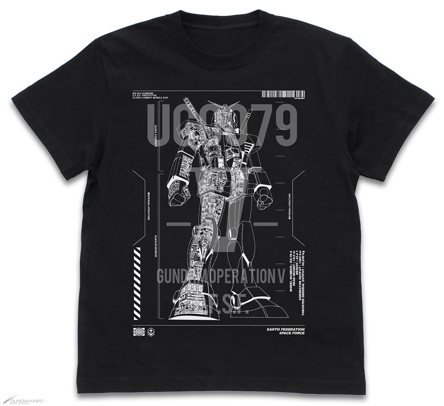 コスパ「V作戦 RX-78-2 ガンダム Tシャツ」や「第08MS小隊 ビッグ