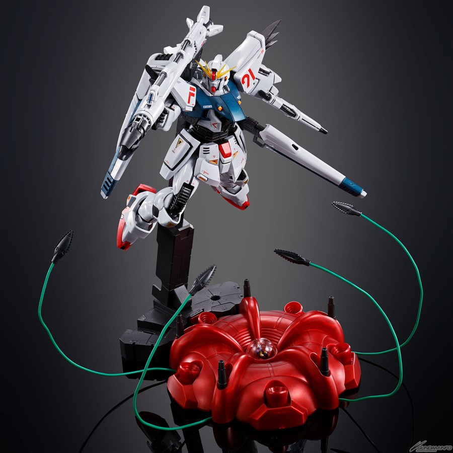 MG ガンダムF91 Ver.2.0［チタニウムフィニッシュ］」＆「RE/100