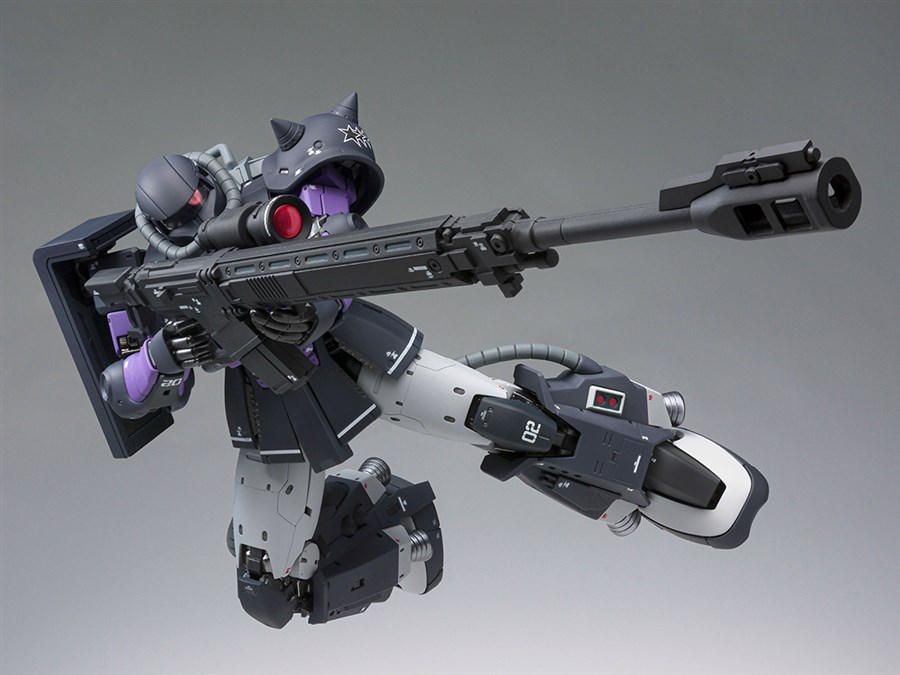 G.F.F.M.C. 高機動型ザクII」8月発売決定！大型完成品モデルで初の立体
