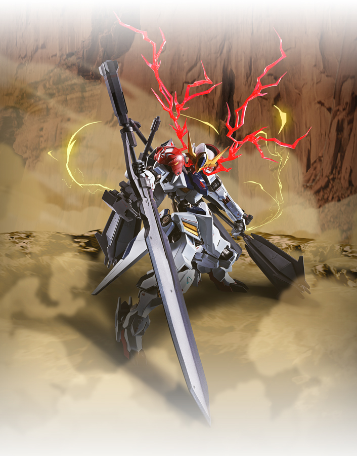 METAL ROBOT Spirits SIDE MS Gundam Barbatos Lupus – Action Figure 150 Mm Con Accessori
