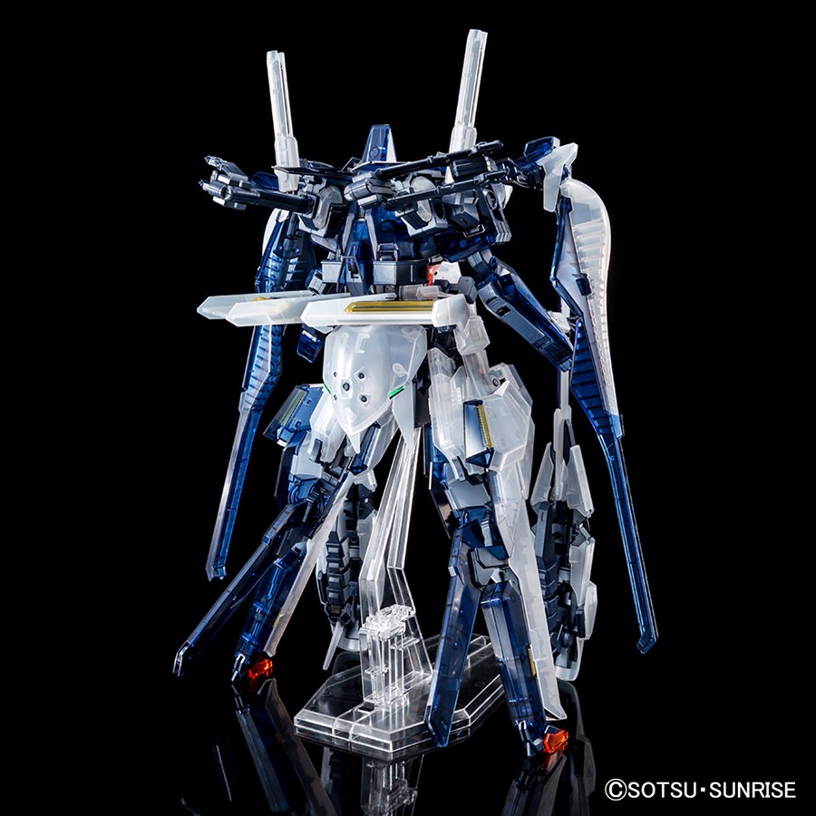 MG ダブルオーザンライザー［クリアカラー］」＆「HG［ハイゼンスレイ