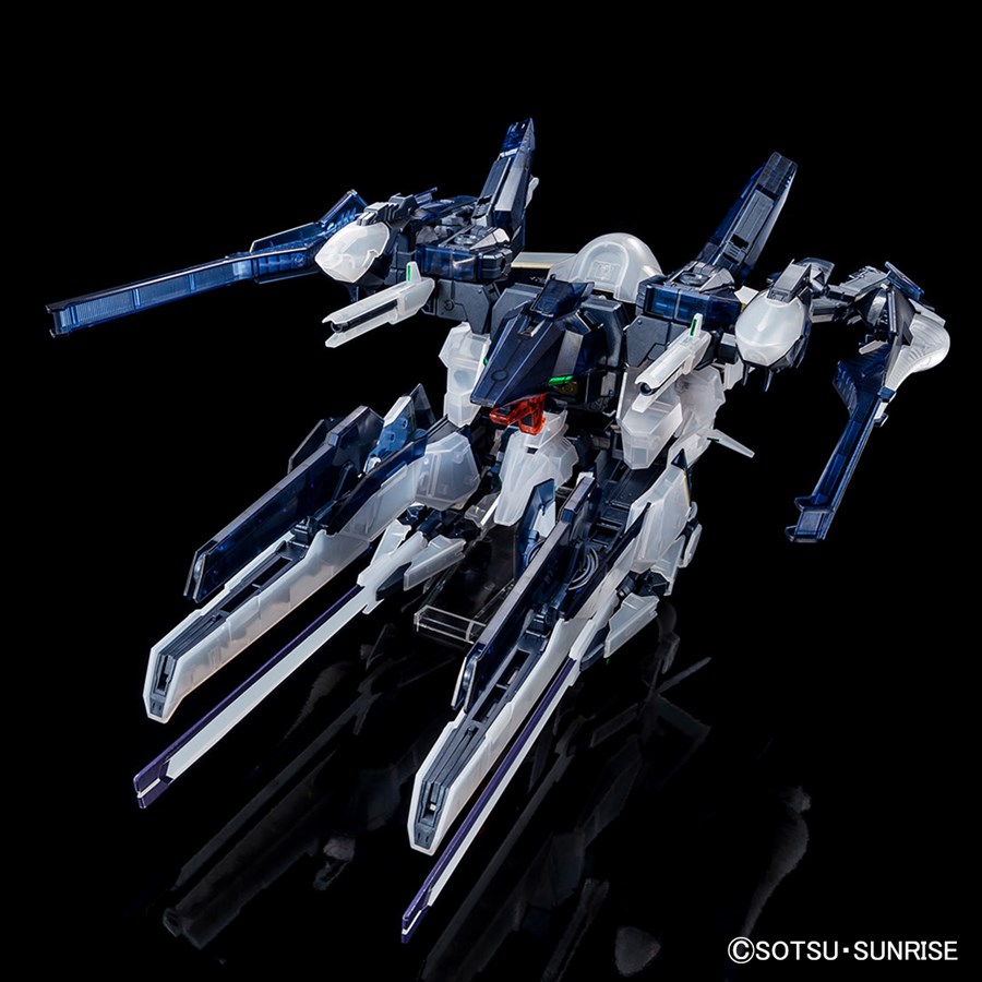 MG ダブルオーザンライザー［クリアカラー］」＆「HG［ハイゼンスレイ