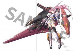 メカデザイナー明貴美加による「MIKA AKITAKA'S MS少女NOTE」イラスト