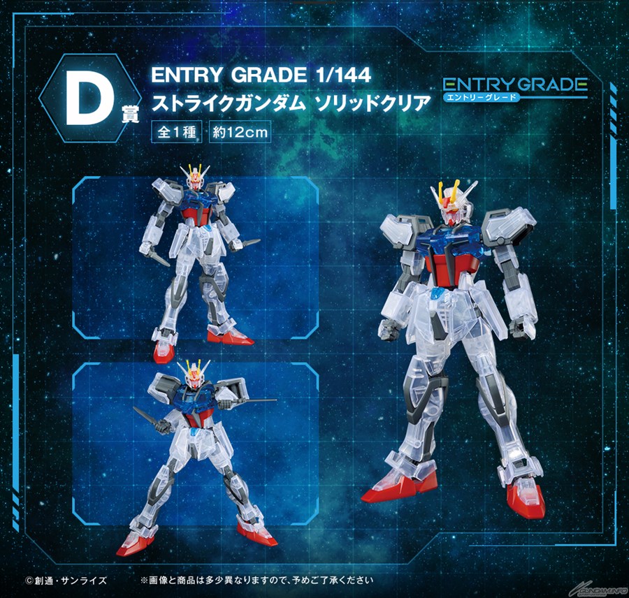 9月下旬発売「一番くじ 機動戦士ガンダム ガンプラ2021」A賞～D賞の