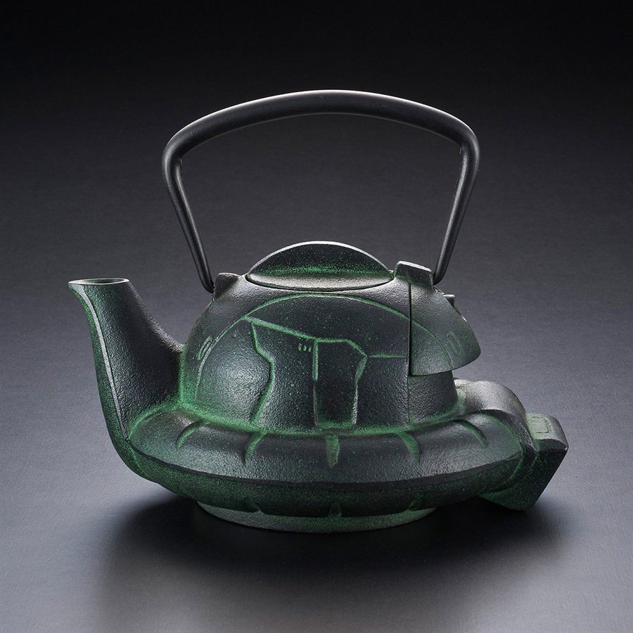南部鉄器 鉄瓶zaku(GREEN) 【公式通販】