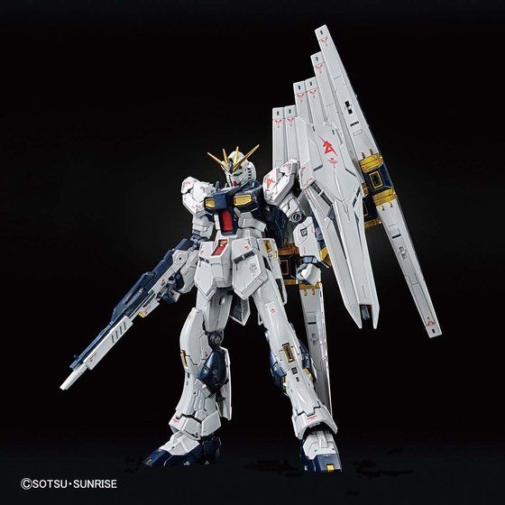 RG「νガンダム［チタニウムフィニッシュ］」＆「サザビー［スペシャル