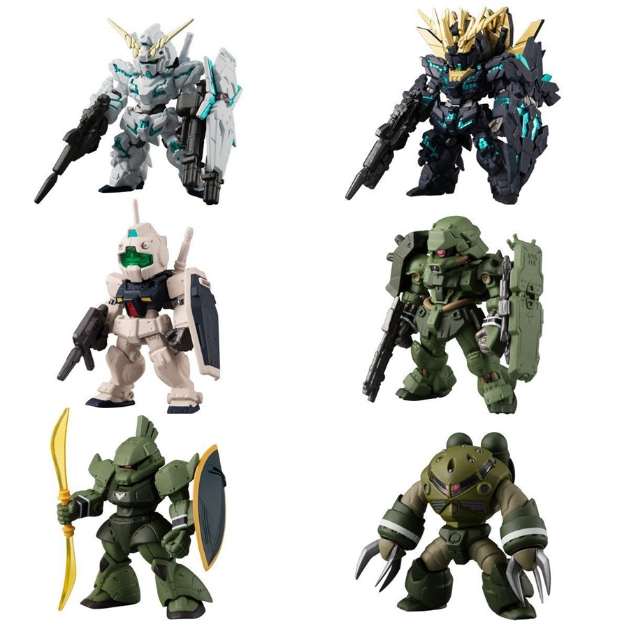 FW GUNDAM CONVERGE 機動戦士ガンダムUC SPECIAL SELECTION」9月発売