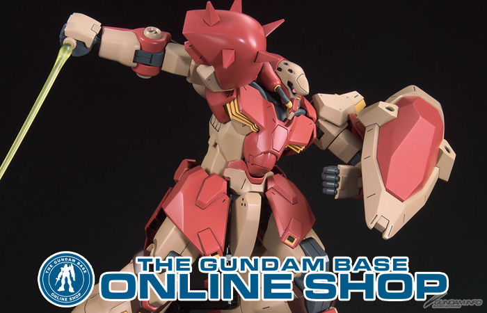 ガンダムベースオンラインショップにて「HG メッサーF01型」本日13時