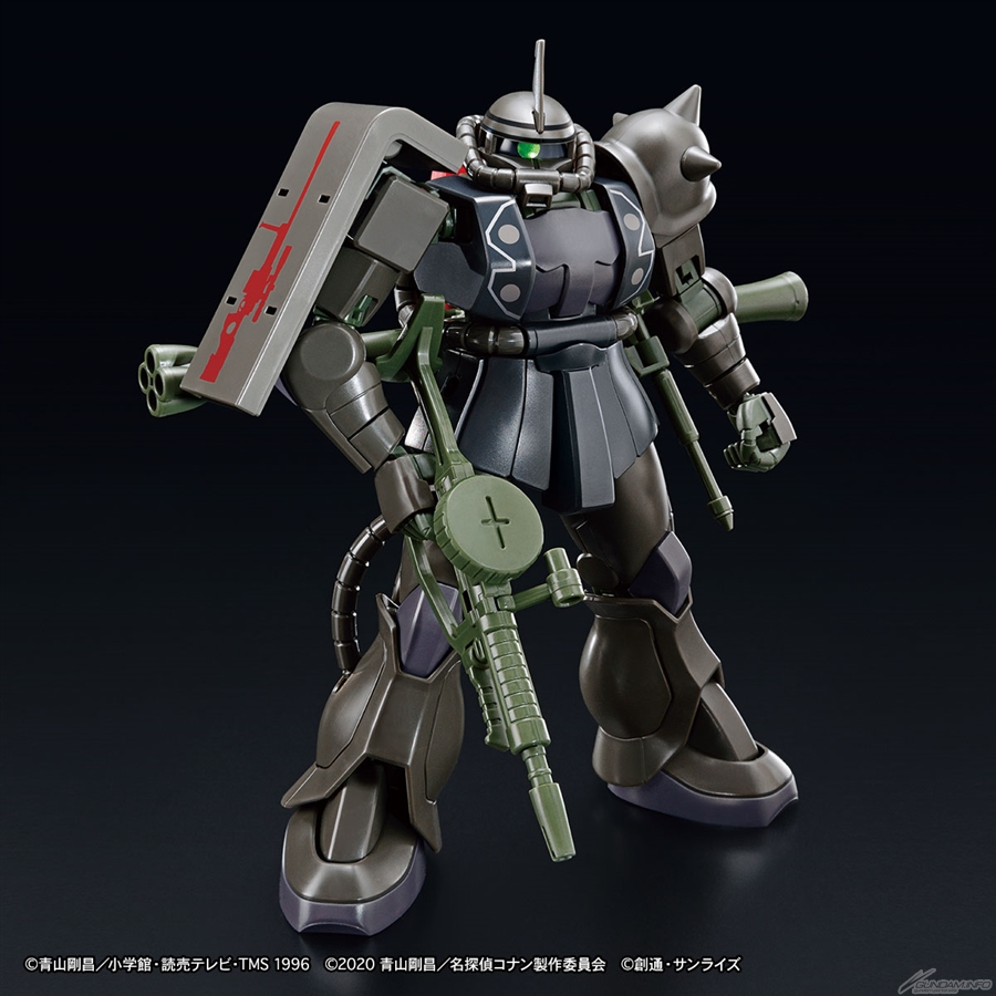 ENTRY GRADE 江戸川コナン(シャア専用ザクＩＩカラー)＆ＨＧ 1/144 シャア専用ザクＩＩ(赤井秀一カラー) EG 江戸川コナン（シャア専用ザクIIカラー）＆HG シャア専用ザクII
