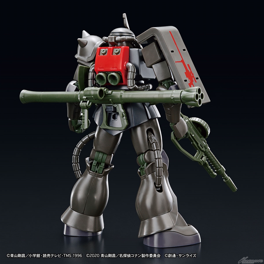 EG 江戸川コナン（シャア専用ザクIIカラー）＆HG シャア専用ザクII