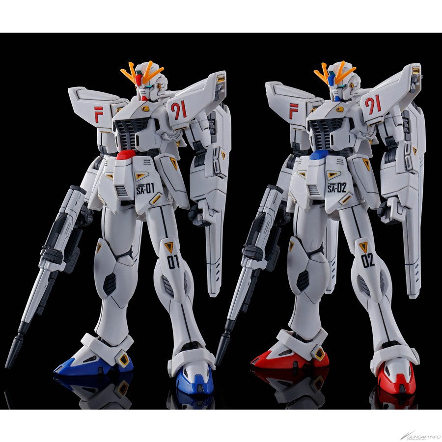 HG ガンダムF91ヴァイタル 1号機＆2号機セット」2次予約、好評受付中