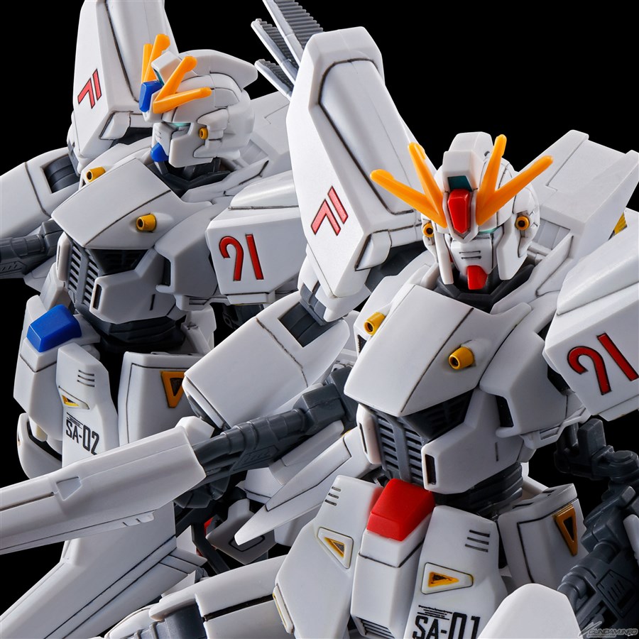 HG ガンダムF91ヴァイタル 1号機＆2号機セット」2次予約、好評受付中