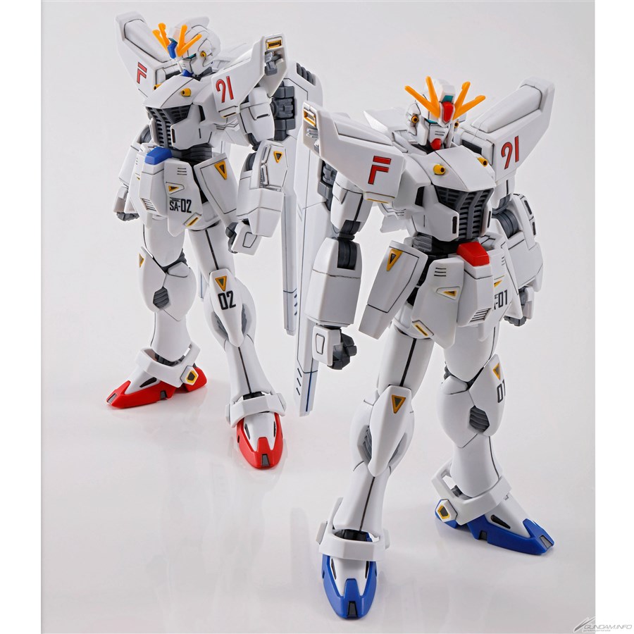HG ガンダムF91ヴァイタル 1号機＆2号機セット」2次予約、好評受付中