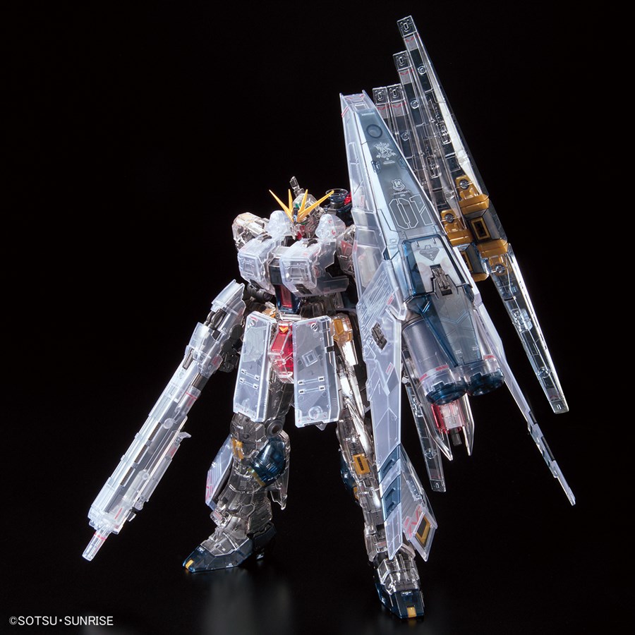 RG シナンジュ (クリアカラー) & HG シャア専用ザクII (メタリック) ガンダムベースにて「HG シャア専用ザクII［メタリック］」や「RG ν
