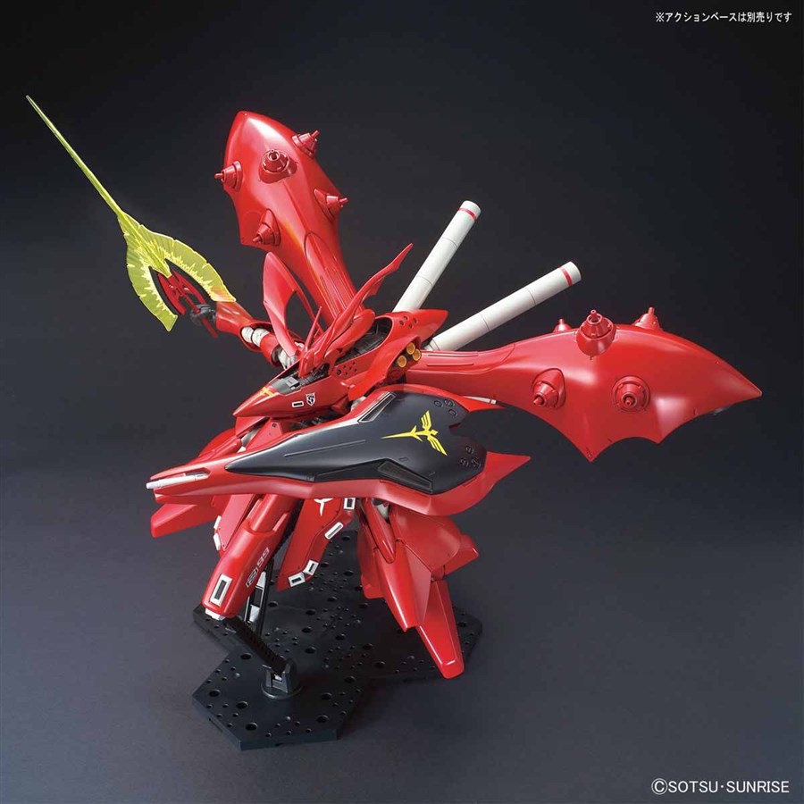 HGUC ナイチンゲール」本日発売！MAクラスの巨躯を1/144スケールで細部