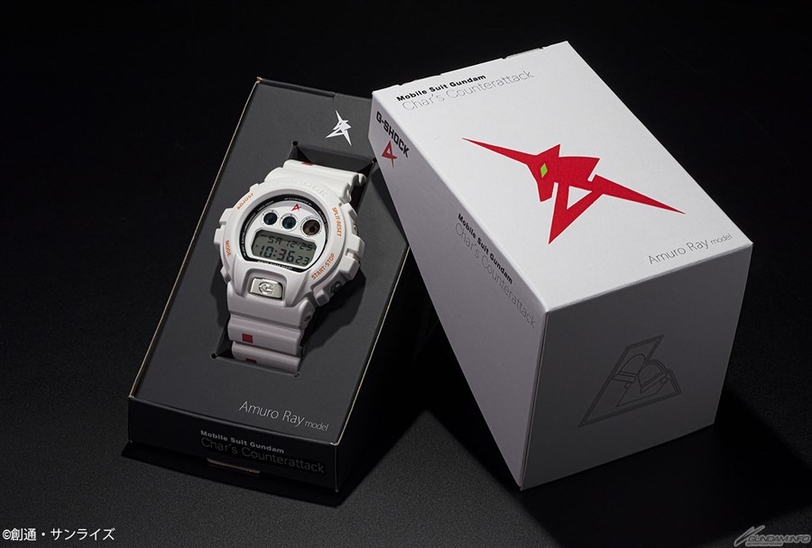 ガンダム　35周年記念G-SHOCK　アムロモデル ガンダムファンクラブ「G-SHOCK アムロ・レイモデル」プレミアム会員