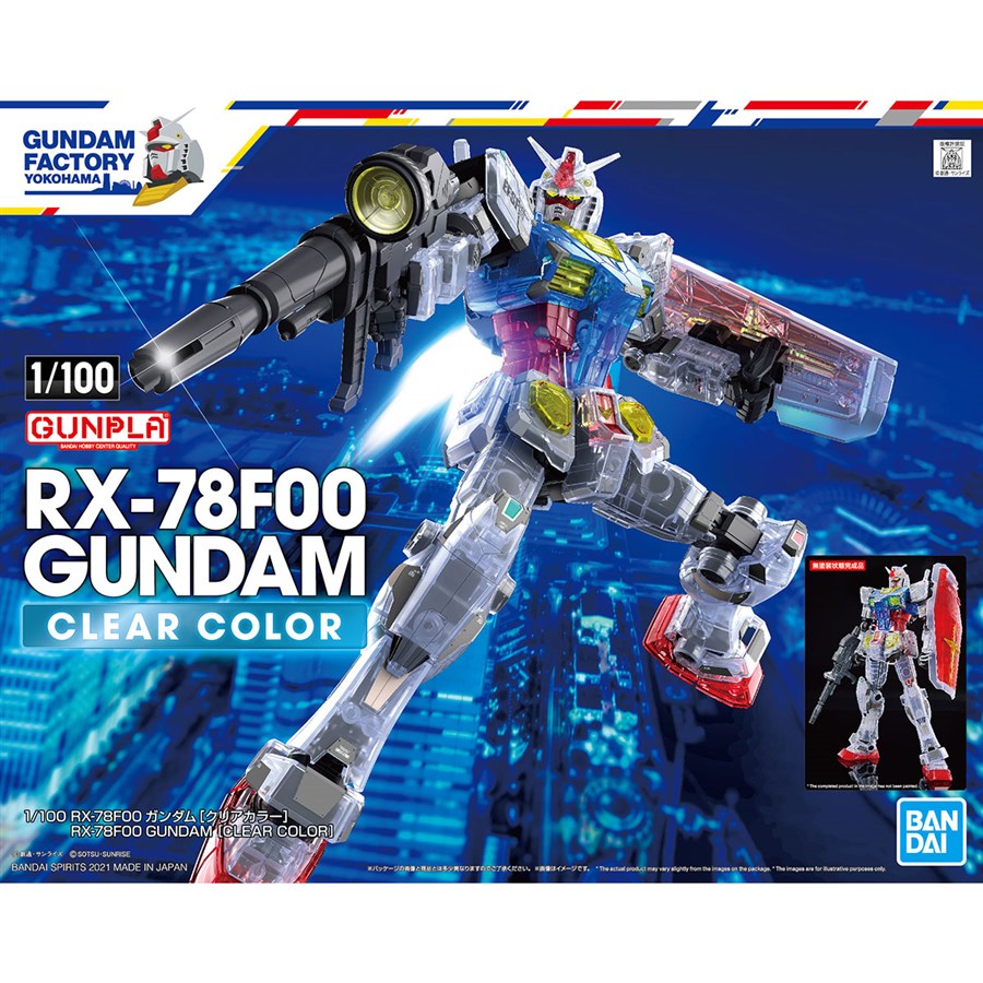 The GUNDAM FACTORY YOKOHAMA 1/48 RX-78F00 Gundam Goes on Sale