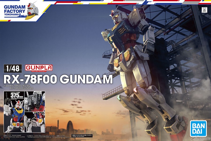 The GUNDAM FACTORY YOKOHAMA 1/48 RX-78F00 Gundam Goes on Sale