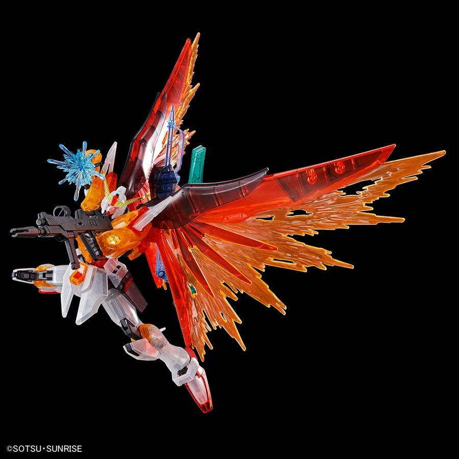 ガンダムベース「HG デスティニーガンダム（ハイネ専用機）［クリア