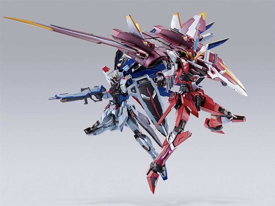 [新品未開封] L BUILD ジャスティスガンダム 重田 智が監修！「METAL BUILD ジャスティスガンダム」2022年1月発売
