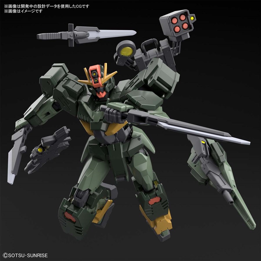 HG「ガンダムバルバタウロス」＆「ガンダムダブルオーコマンドクアンタ