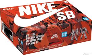 HG「ユニコーンガンダム」＆「バンシィ」（デストロイモード）Ver.NIKE
