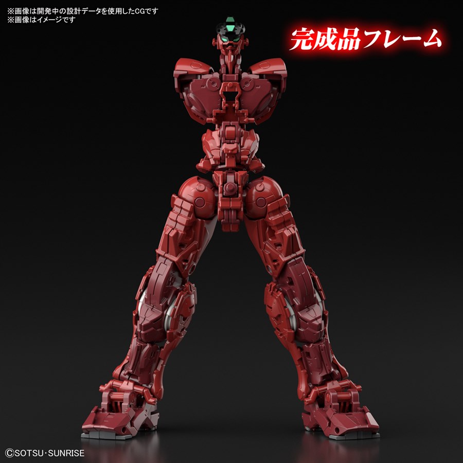 The Hi-Resolution Model Gundam Astray Red Frame Powered Red Goes