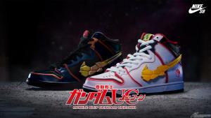 NIKE SB「ユニコーンガンダム」＆「バンシィ」ダンク ハイ登場