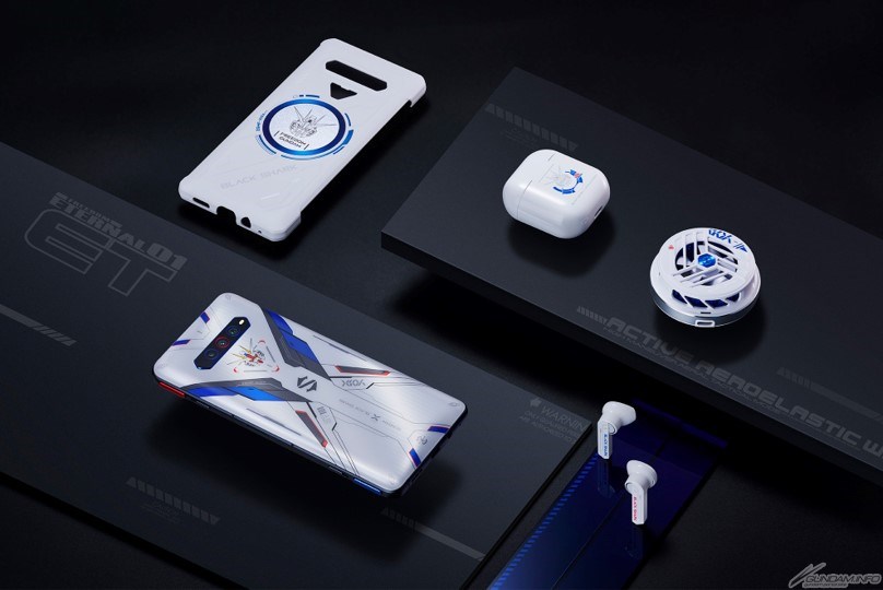Black Shark 4S ガンダム限定版スマホ、シャッター音OFF可 Black Shark 4S, 4S Pro and 4S Gundam edition phones announced for
