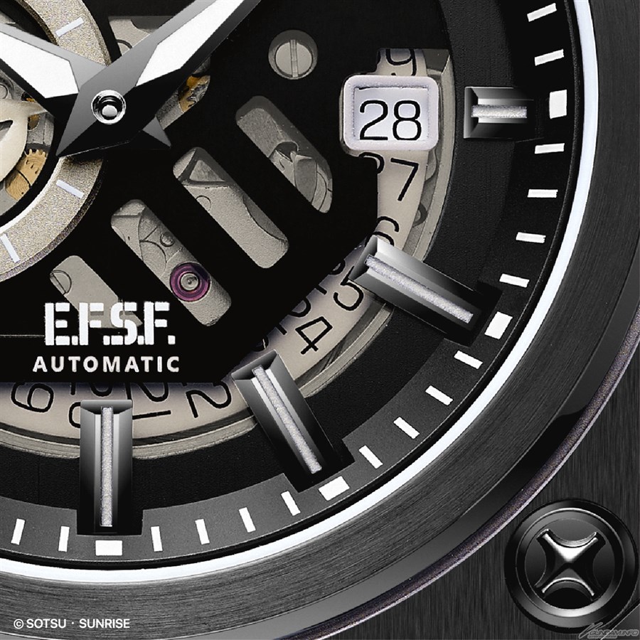 ROMAGO Swissより腕時計「Amuro Ray Edition」「E.F.S.F. Edition