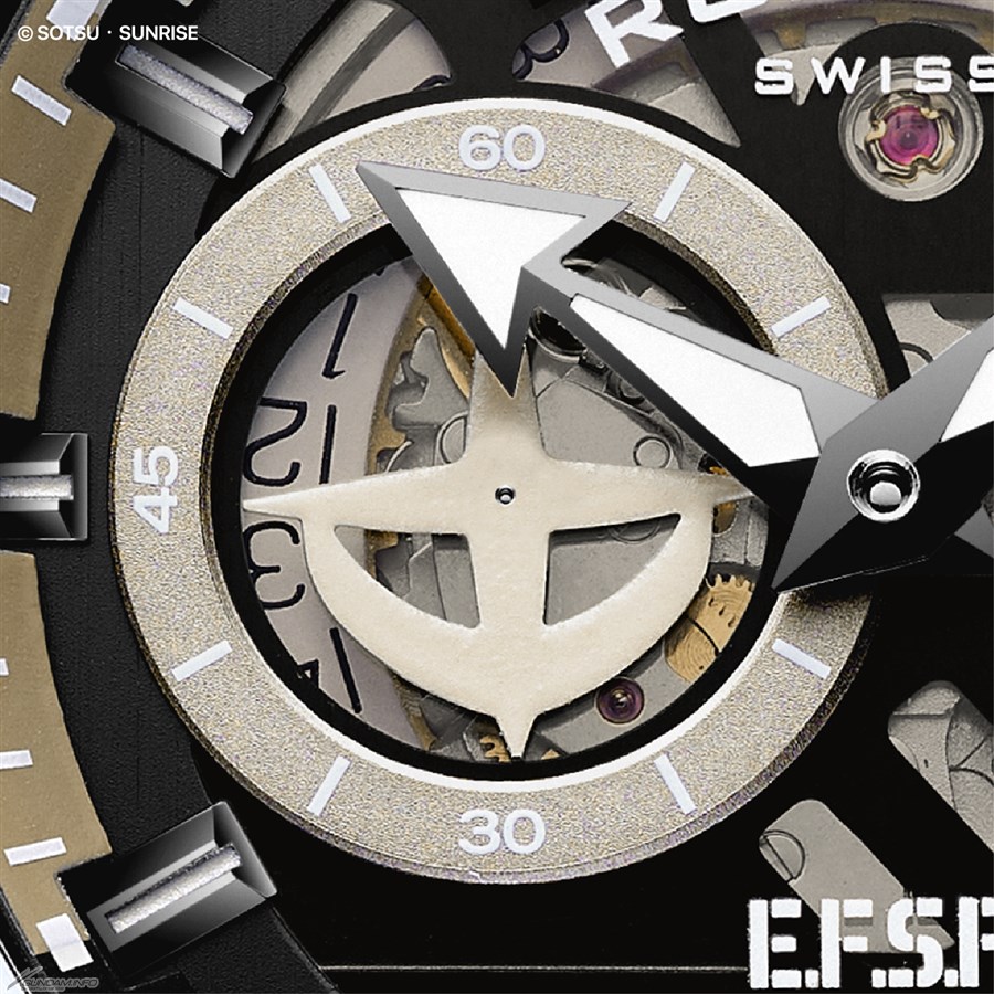 ROMAGO Swissより腕時計「Amuro Ray Edition」「E.F.S.F. Edition
