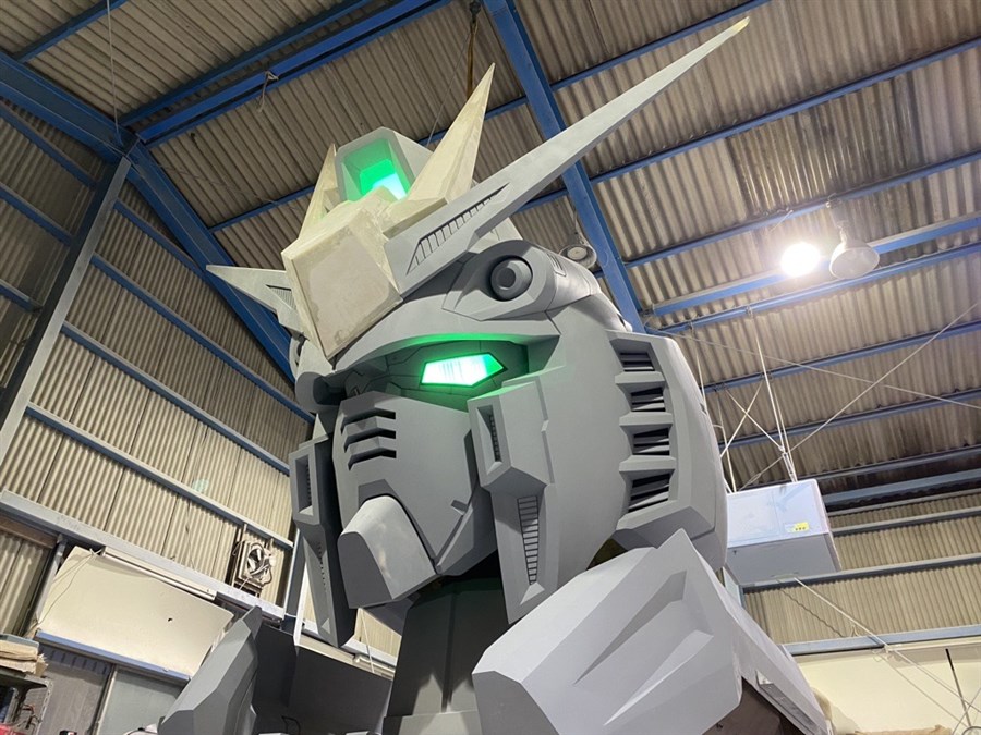 RX-93ff νガンダム ららぽーと福岡 フィギュア「ROBOT魂 RX-93ff νガンダム」がガンダムパーク福岡