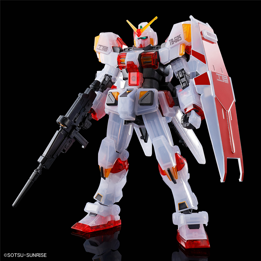 ガンダムベース「HG ガンダム4号機」＆「5号機」クリアカラー、1月15日