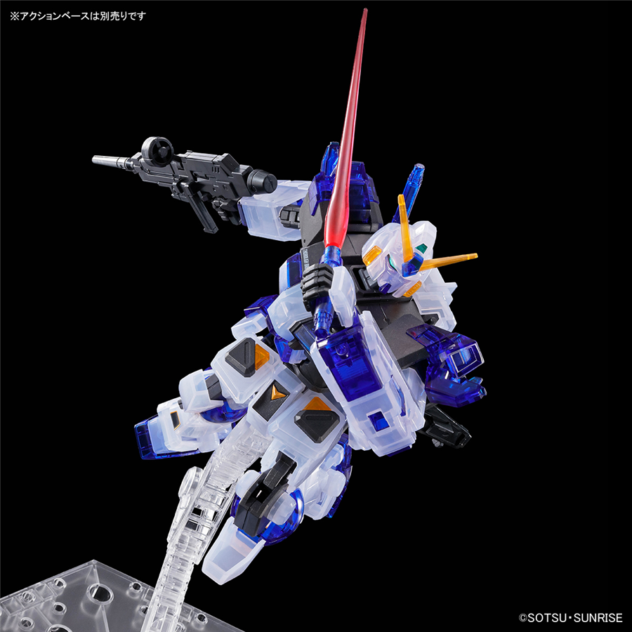 ガンダムベース「HG ガンダム4号機」＆「5号機」クリアカラー、本日