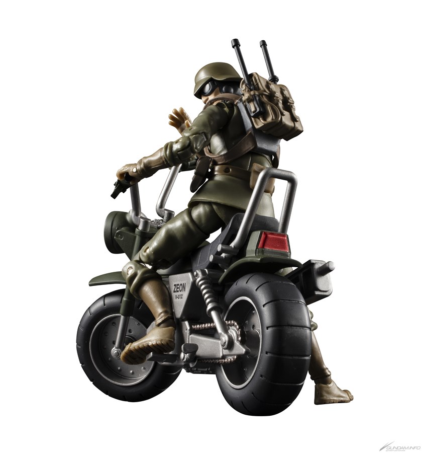 G.M.G機動戦士ガンダム ジオン公国軍08V-SP一般兵士&ジオン兵専用バイク G.M.G. 機動戦士ガンダム ジオン公国軍08 V-SP 一般兵士＆ジオン兵専用