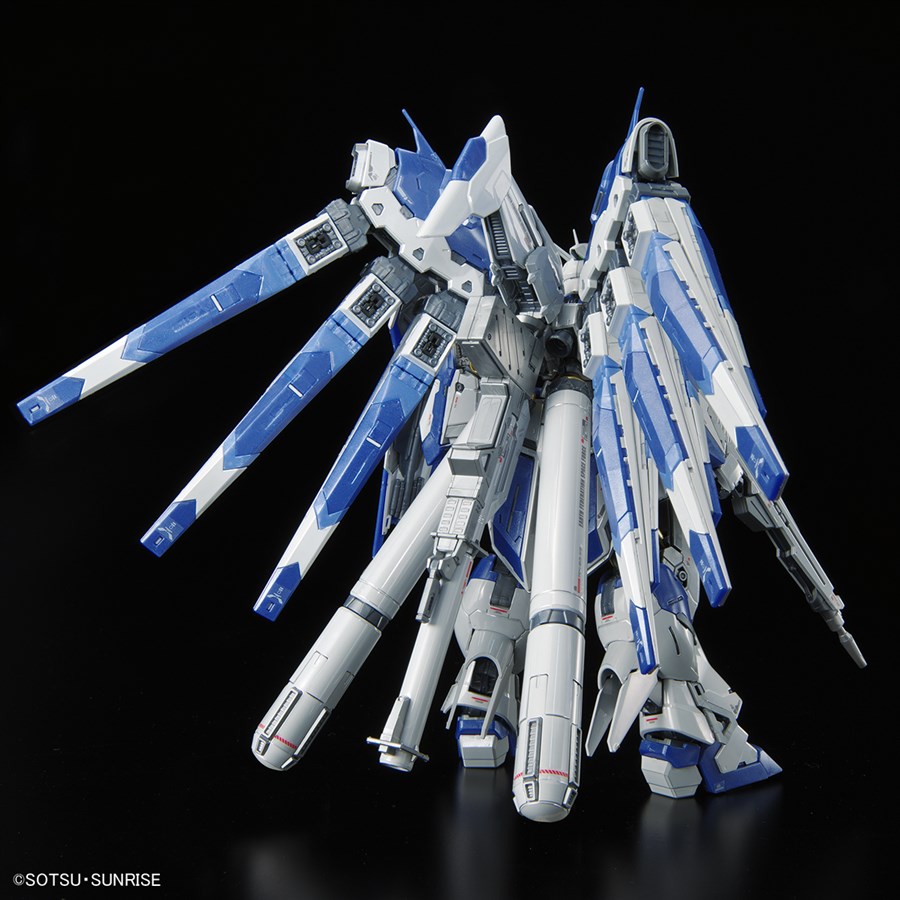 The RG Hi-v Gundam [Titanium Finish] and HG Psycho Doga will be