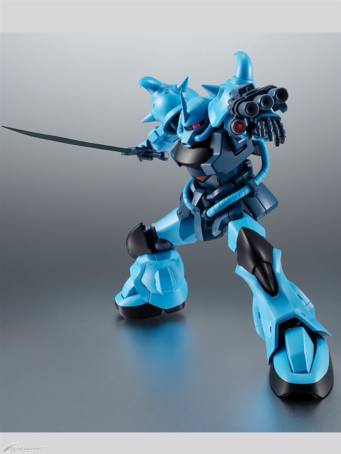 ROBOT魂 グフ・カスタム ver. A.N.I.M.E.」本日発売！3連装35mm