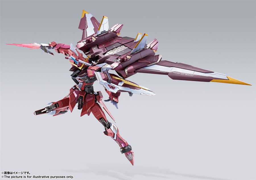 METAL BUILD ジャスティスガンダム」本日発売！「ファトゥム-00」との