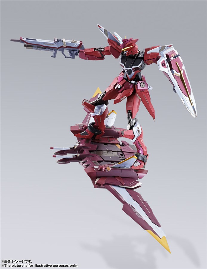 METAL BUILD ジャスティスガンダム」本日発売！「ファトゥム-00」との