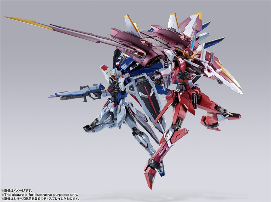 METAL BUILD ジャスティスガンダム」本日発売！「ファトゥム-00」との