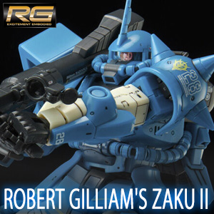 RG ロバート・ギリアム専用ザクII」本日12時より2次予約開始