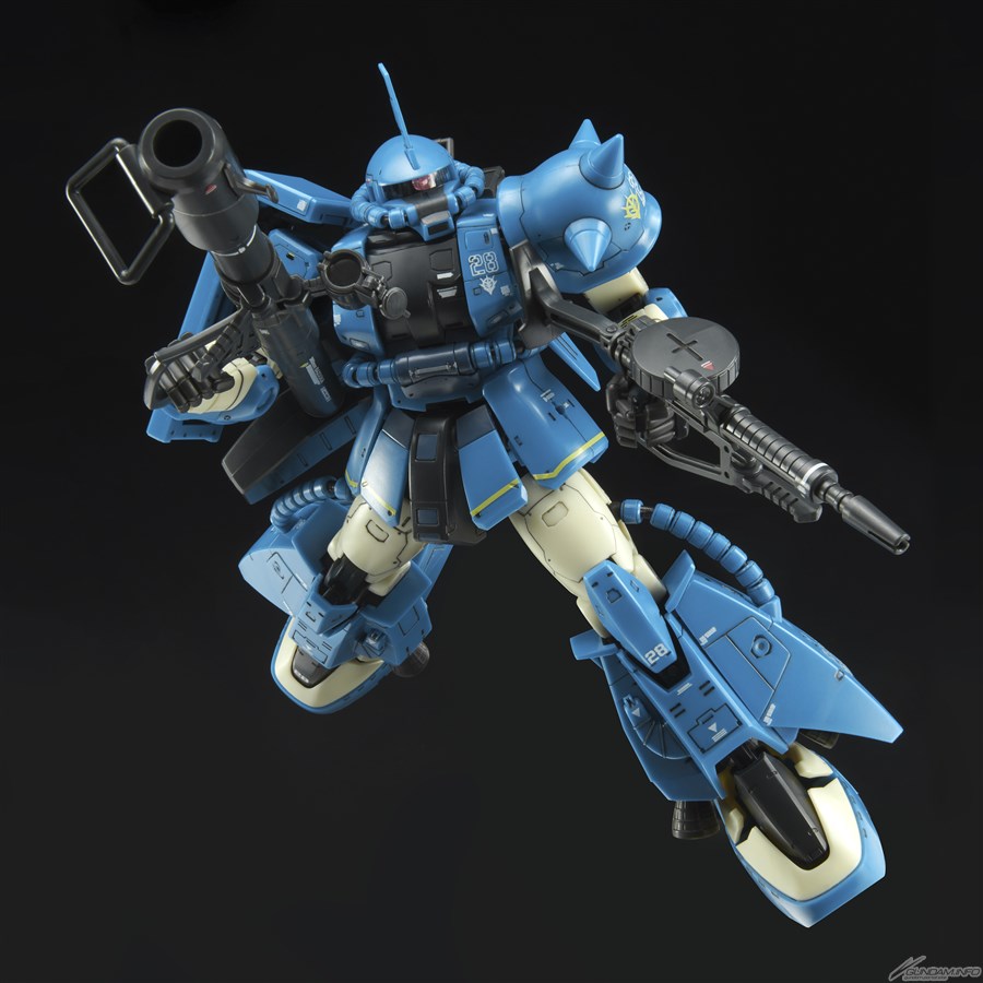 MG 1/100 ロバートギリアム専用ザクII RG ロバート・ギリアム専用ザクII」本日12時より予約開始！ | GUNDAM