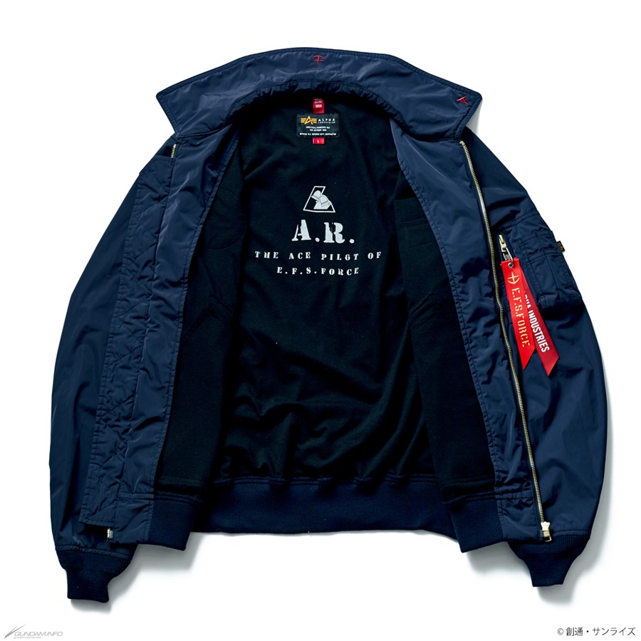 ALPHA INDUSTRIES CHAR AZNABLE MA-1ジャケット STRICT-G x ALPHA Will