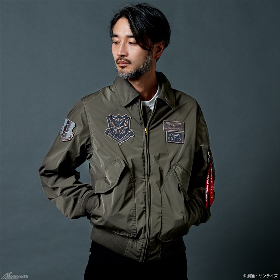 ALPHA INDUSTRIES CHAR AZNABLE MA-1ジャケット STRICT-G x ALPHA Will