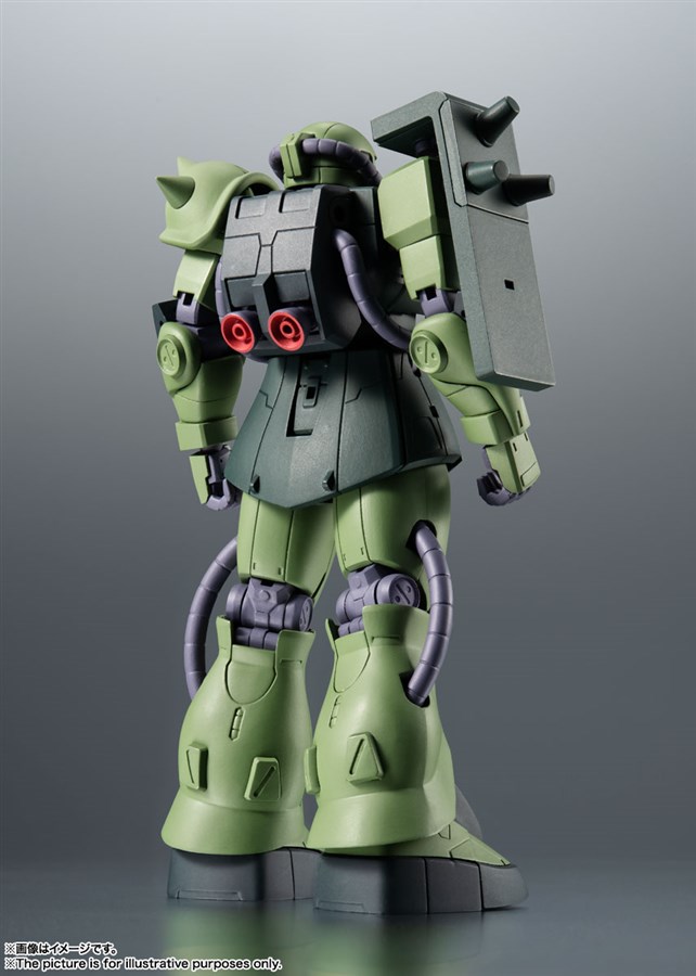 The Ground Type Zaku II Type JC and 08th MS Team Option Parts Set