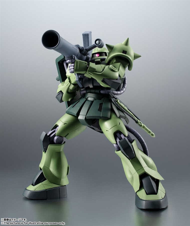 The Ground Type Zaku II Type JC and 08th MS Team Option Parts Set